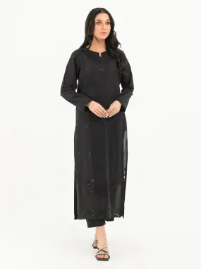 2 Piece Cambric Suit-Embroidered (Pret)