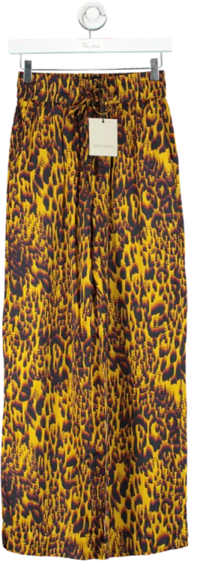 All Saints Yellow Tyler Trouser XS