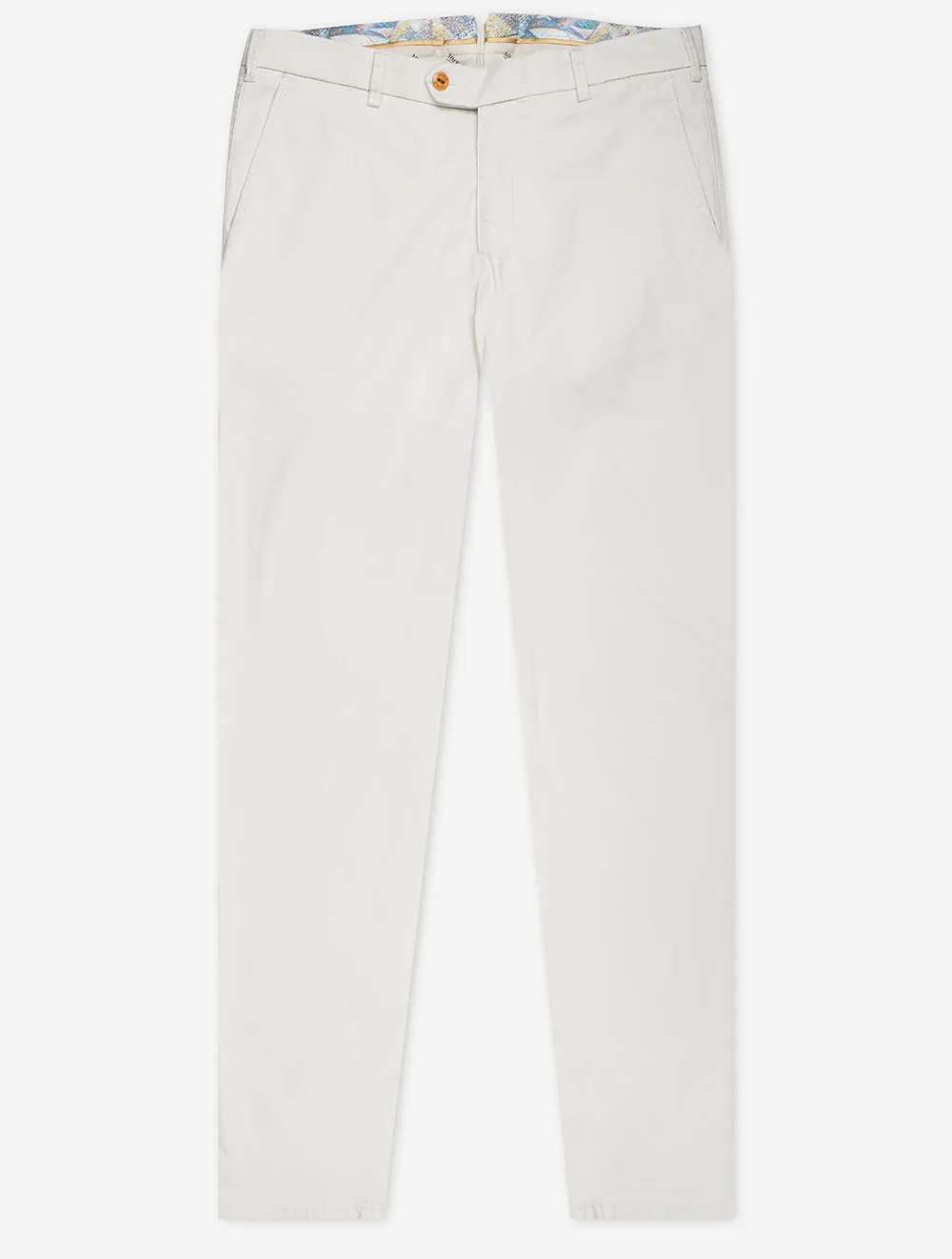 Beige Lupus Cotton Trouser