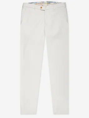 Beige Lupus Cotton Trouser