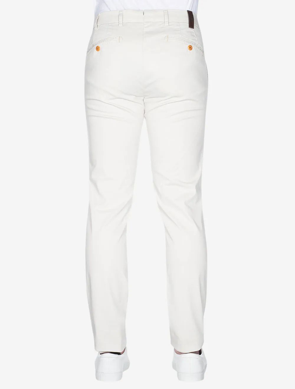 Beige Lupus Cotton Trouser