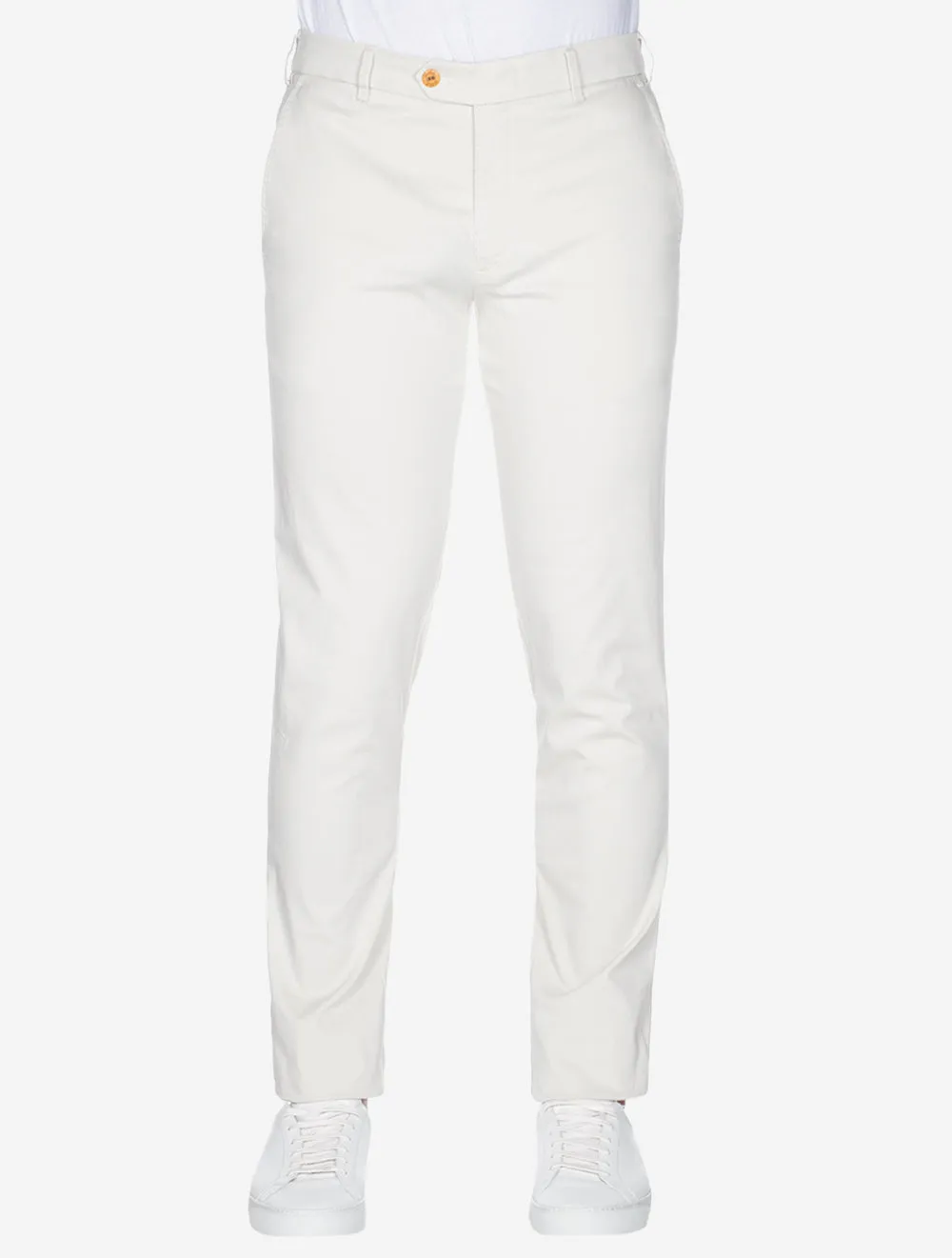 Beige Lupus Cotton Trouser