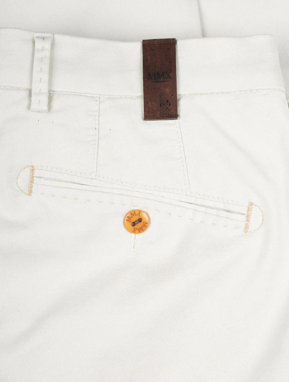 Beige Lupus Cotton Trouser