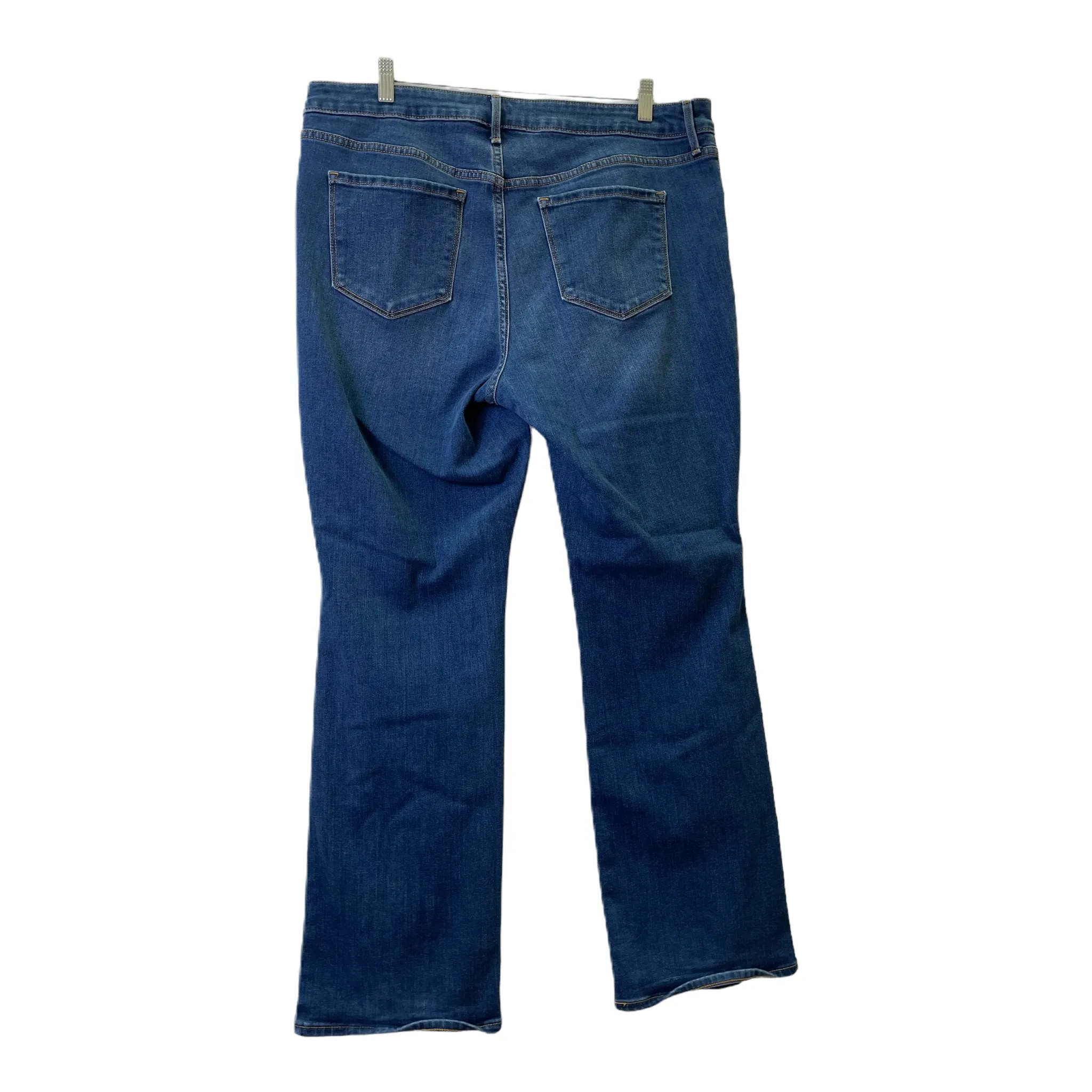 Black Denim Jeans Boot Cut By Old Navy, Size: 16