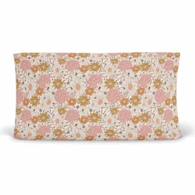 Boho Floral Changing Pad Cover