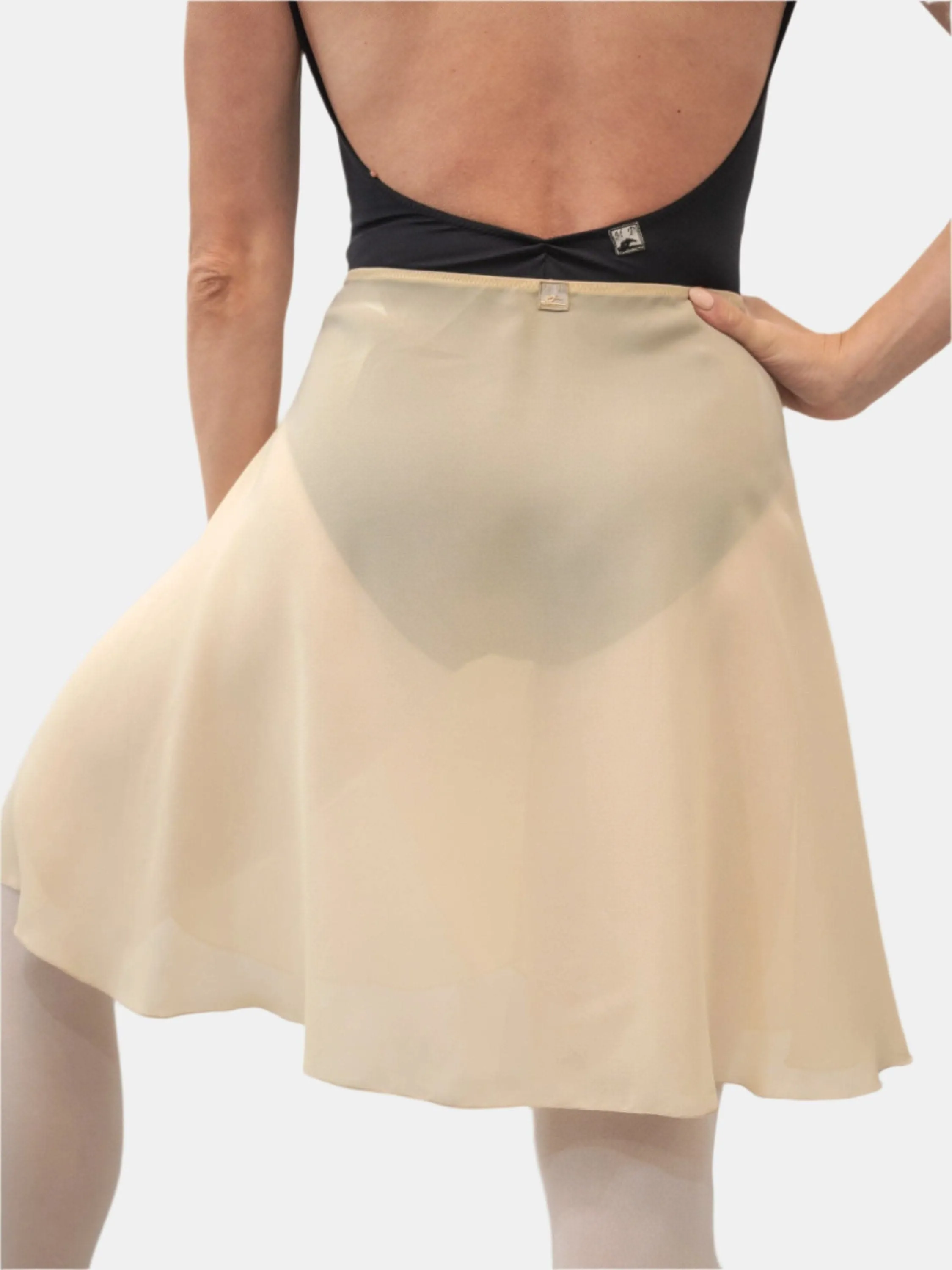 Champagne Wrap Long Dance Skirt MP339