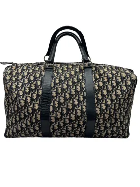 Christian Dior Vintage Blue Navy Trotter Duffle