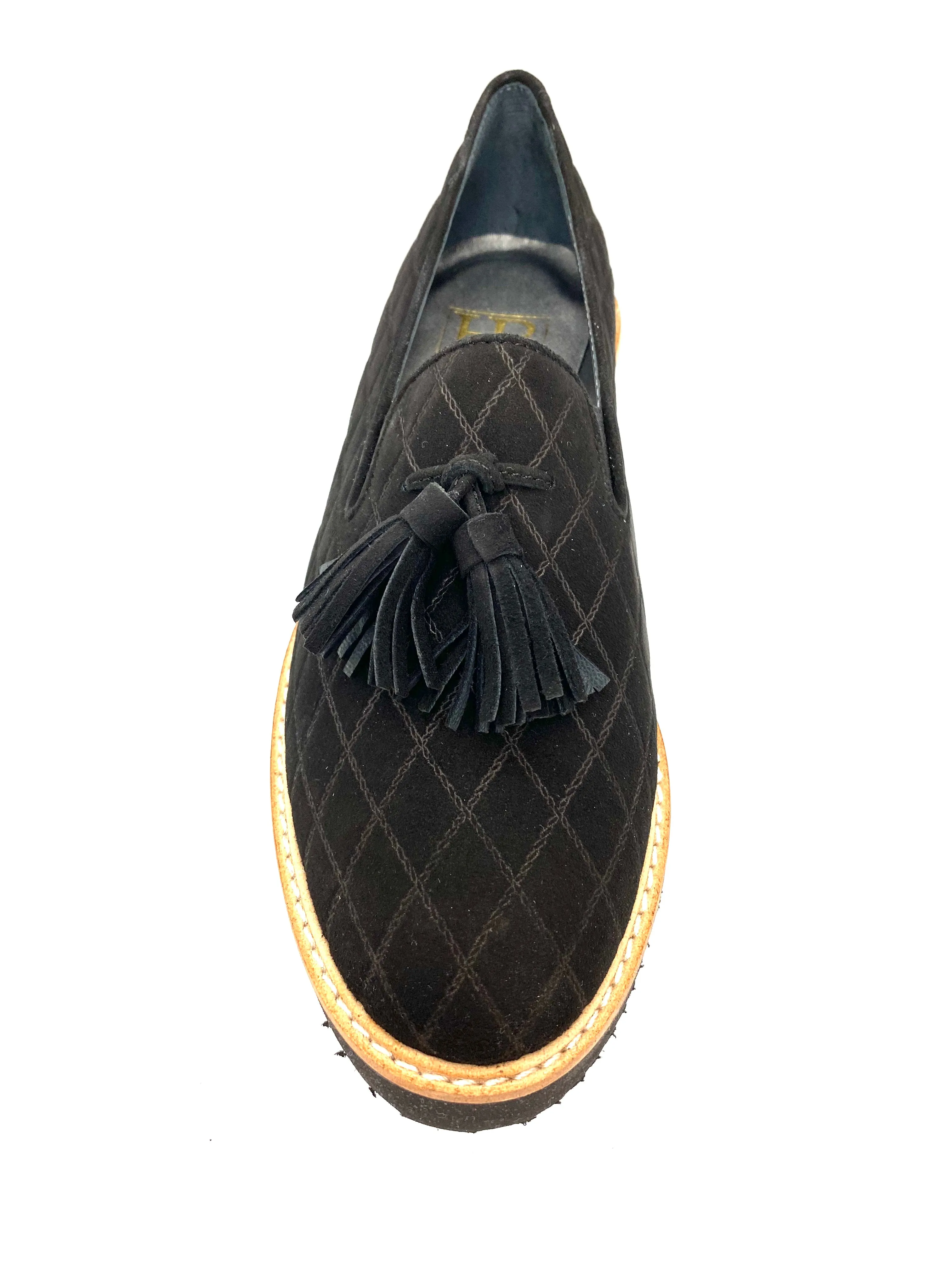 Chunky Wedge Heel Tassel Loafer
