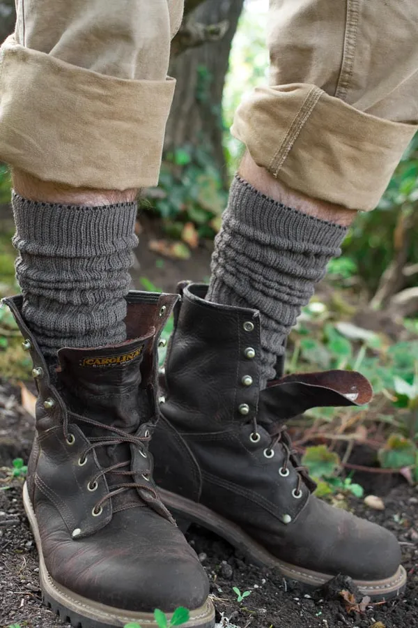 Cotton Slouch Socks