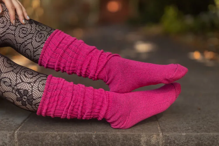 Cotton Slouch Socks
