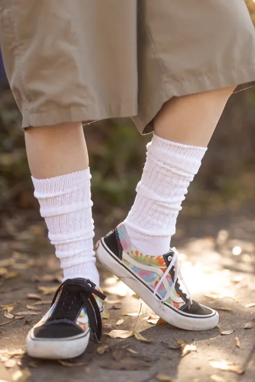 Cotton Slouch Socks