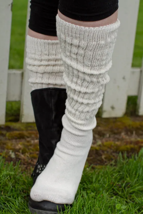 Cotton Slouch Socks