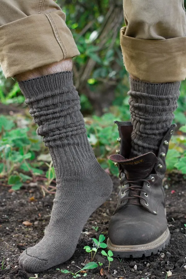 Cotton Slouch Socks