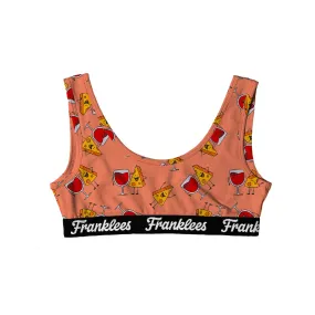 Crop Top | Soft Cotton | Cheese & Wine