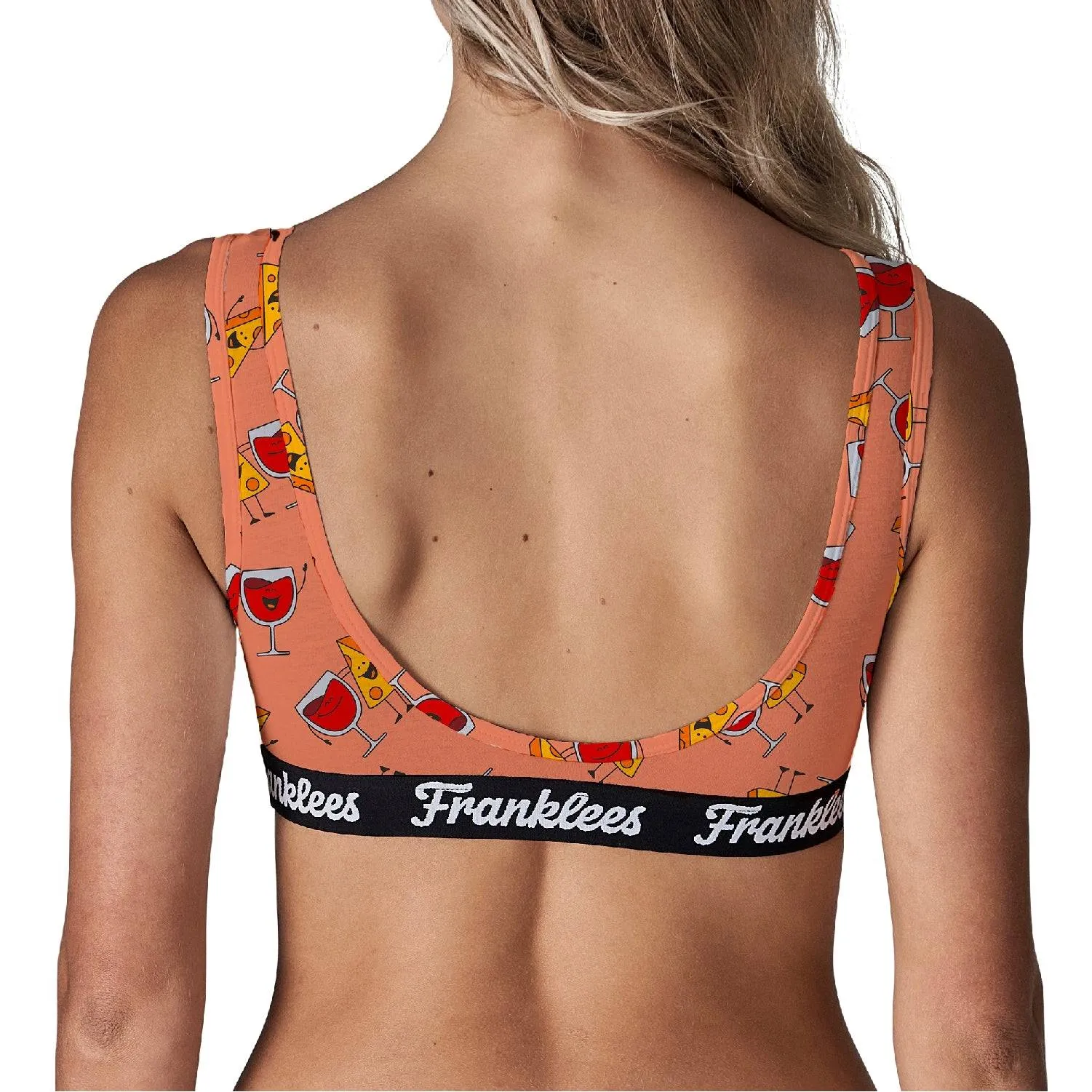 Crop Top | Soft Cotton | Cheese & Wine