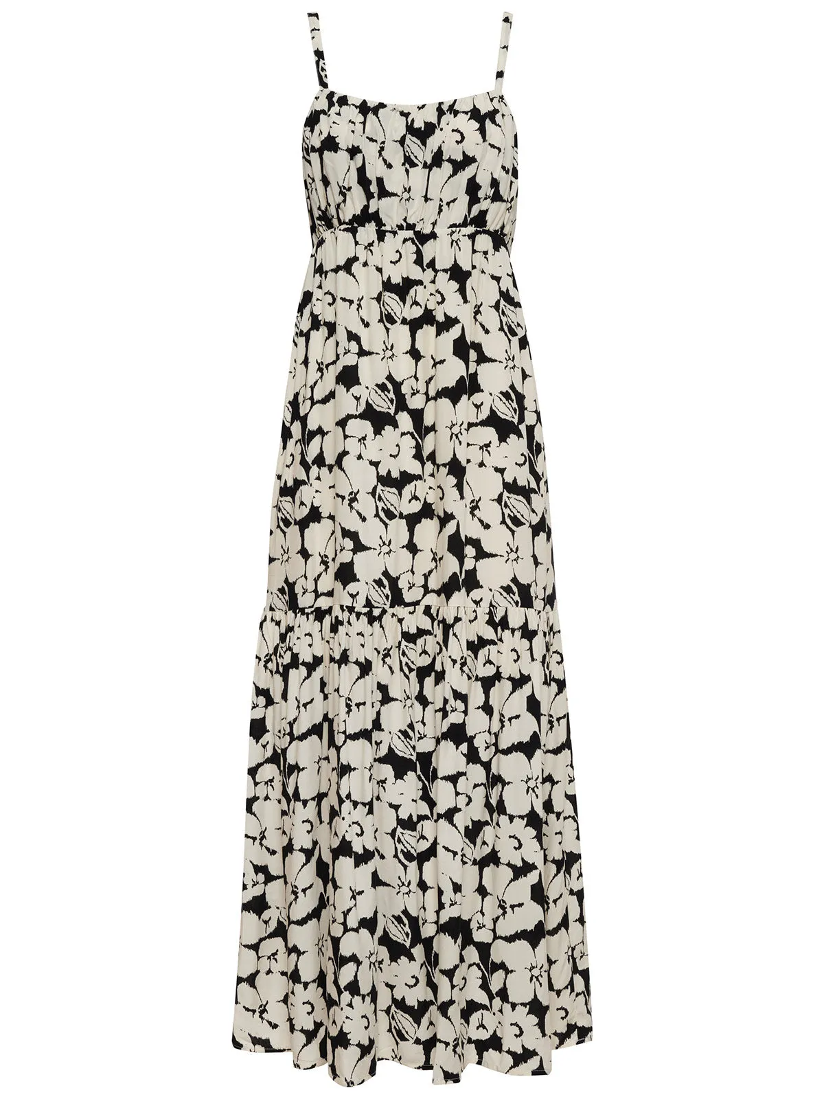 Dropped Seam Maxi Dress Echo Blooms