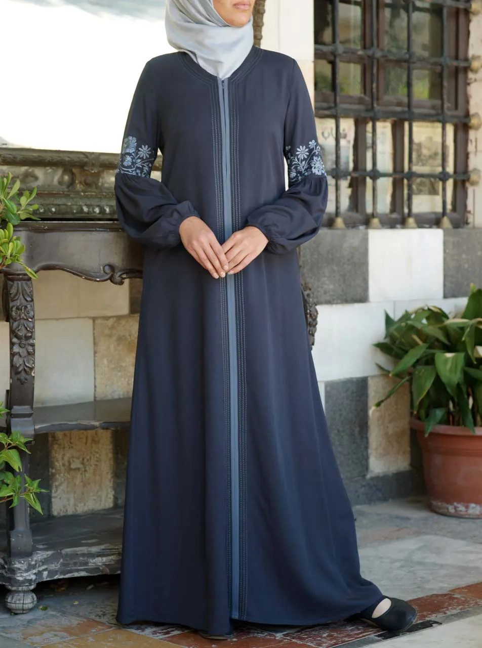 Farisaa Embroidered Abaya Gown