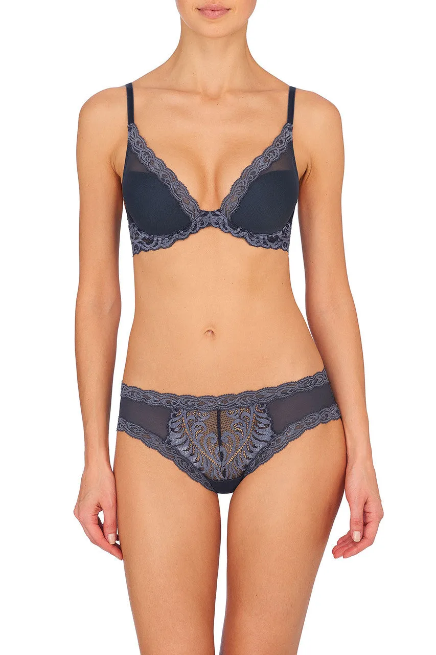 Feathers Contour Plunge