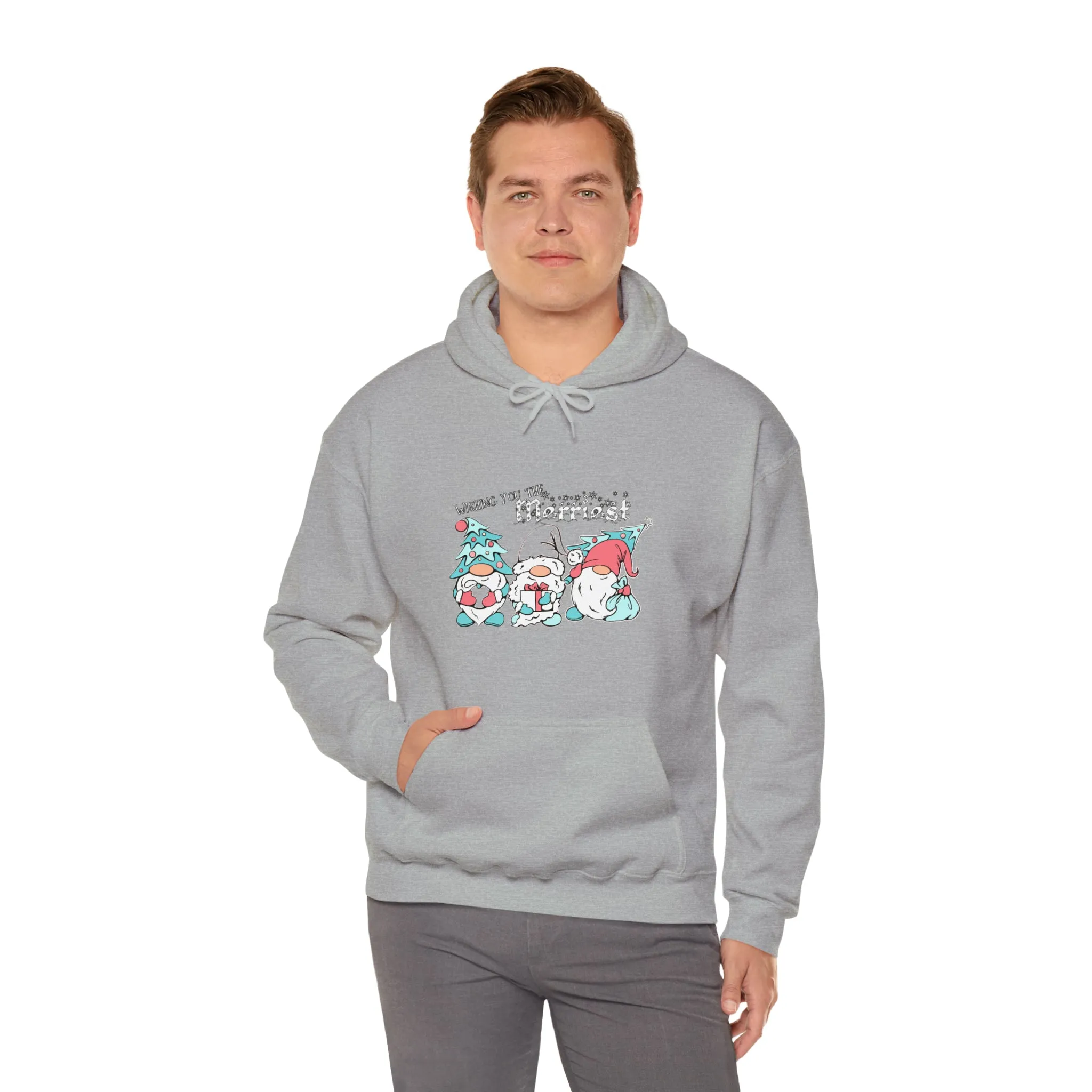 Gnome Christmas Unisex Heavy Blend™ Hooded Sweatshirt