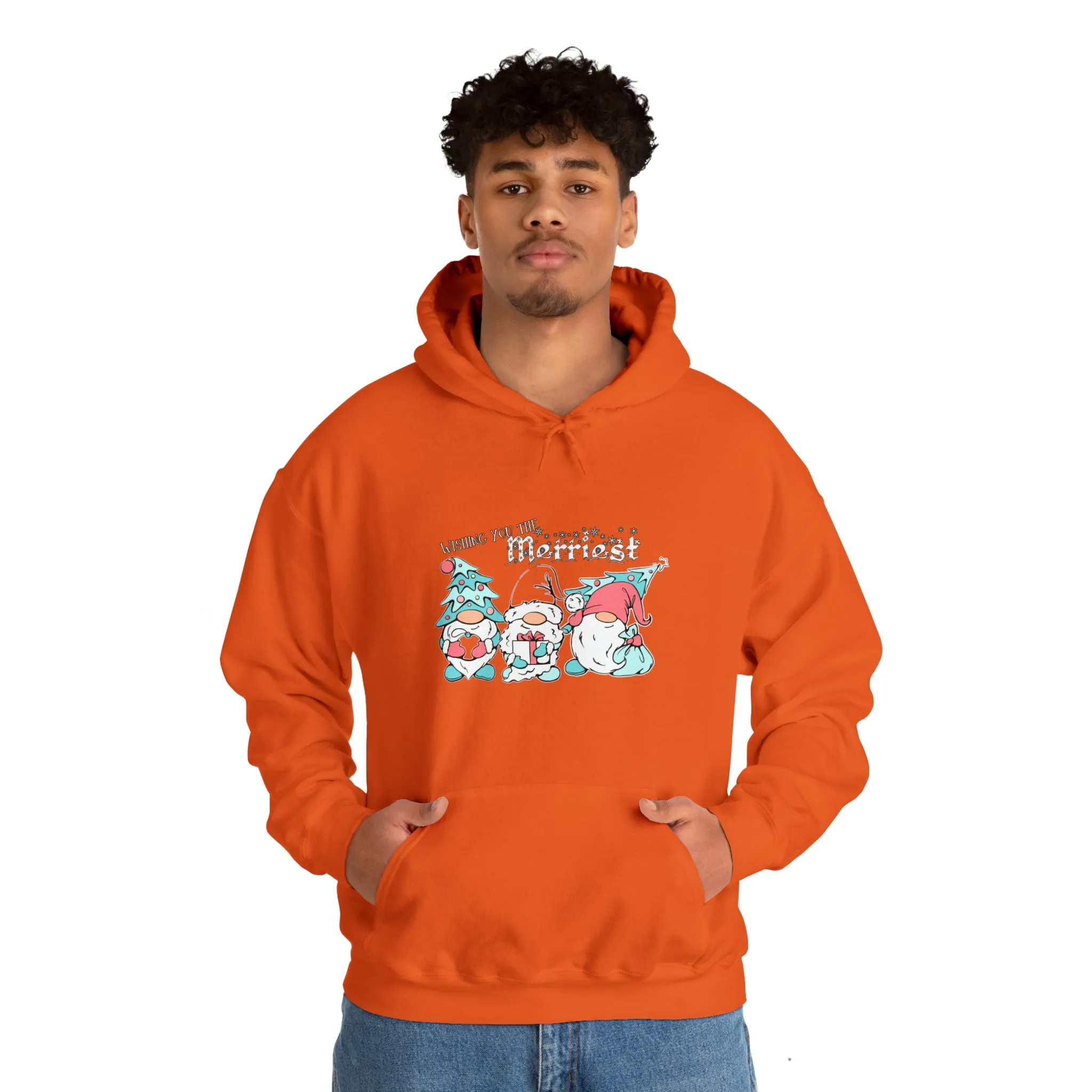 Gnome Christmas Unisex Heavy Blend™ Hooded Sweatshirt