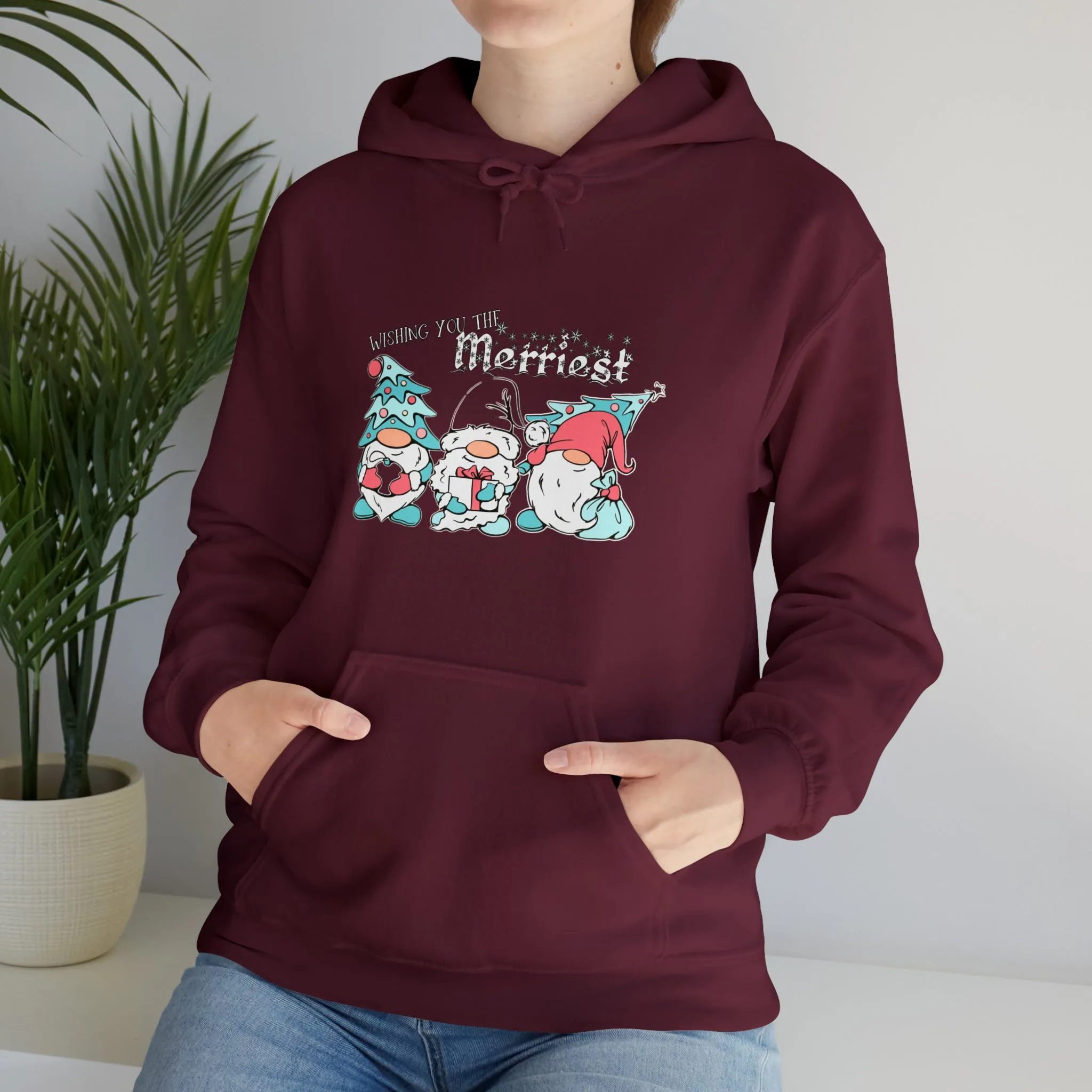 Gnome Christmas Unisex Heavy Blend™ Hooded Sweatshirt