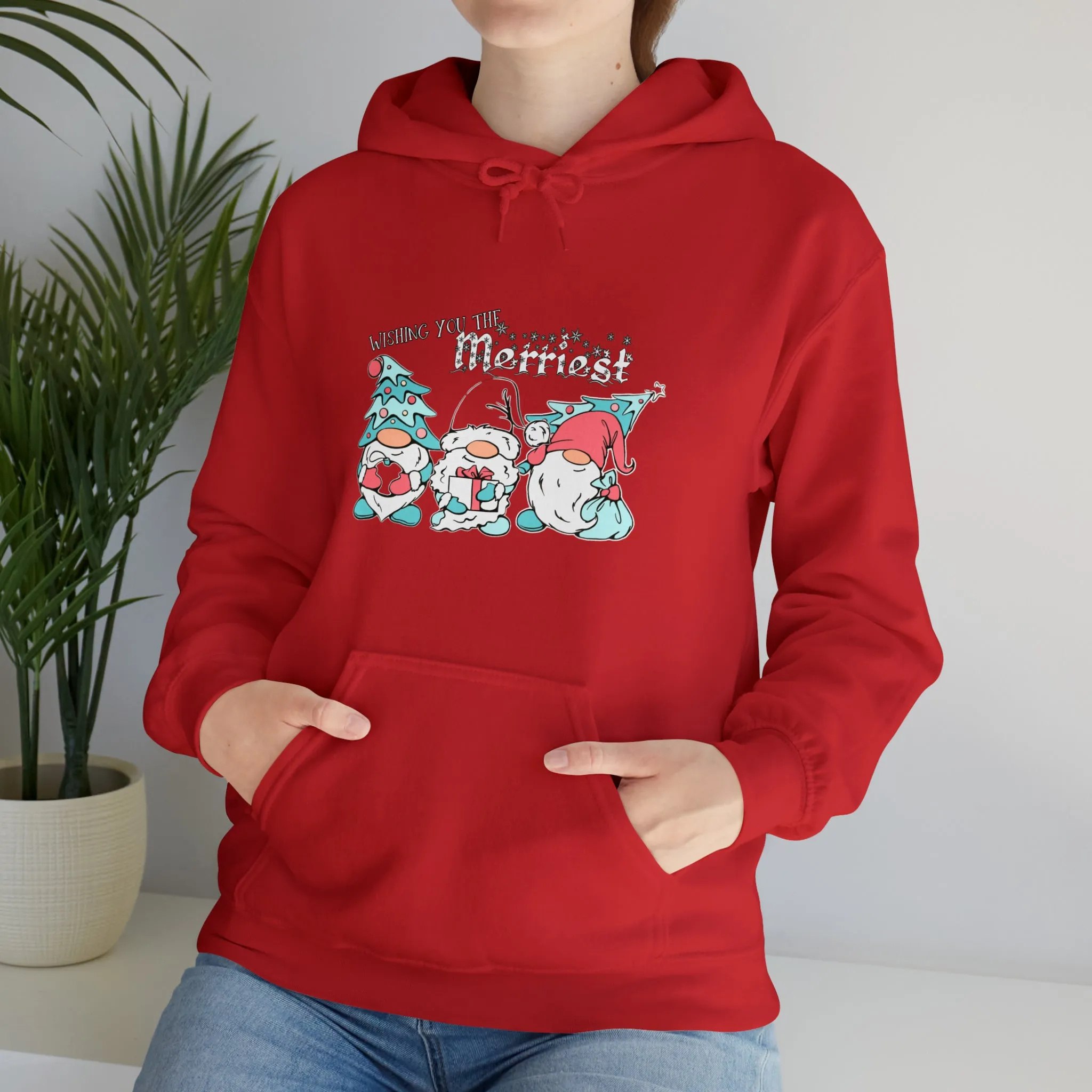Gnome Christmas Unisex Heavy Blend™ Hooded Sweatshirt
