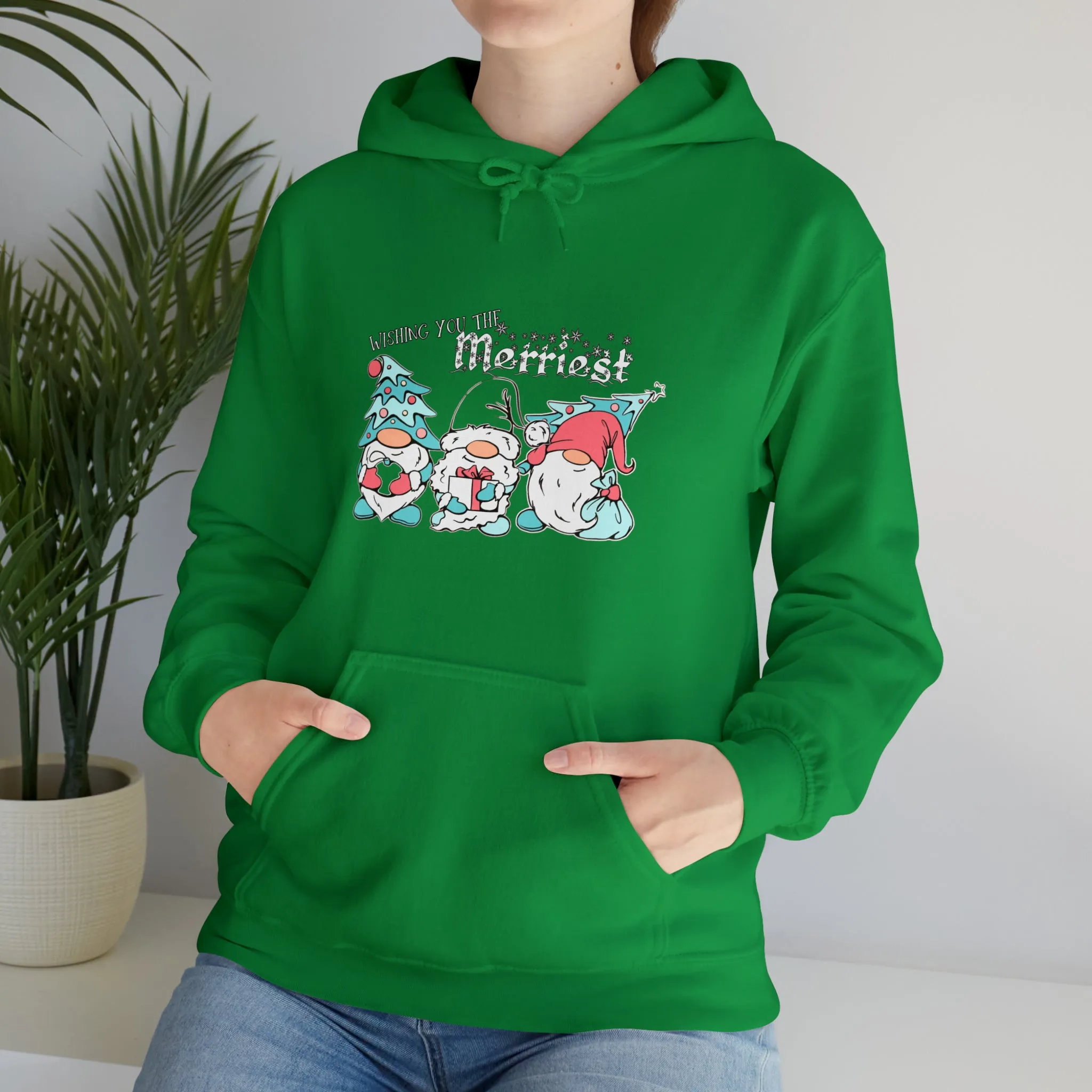 Gnome Christmas Unisex Heavy Blend™ Hooded Sweatshirt
