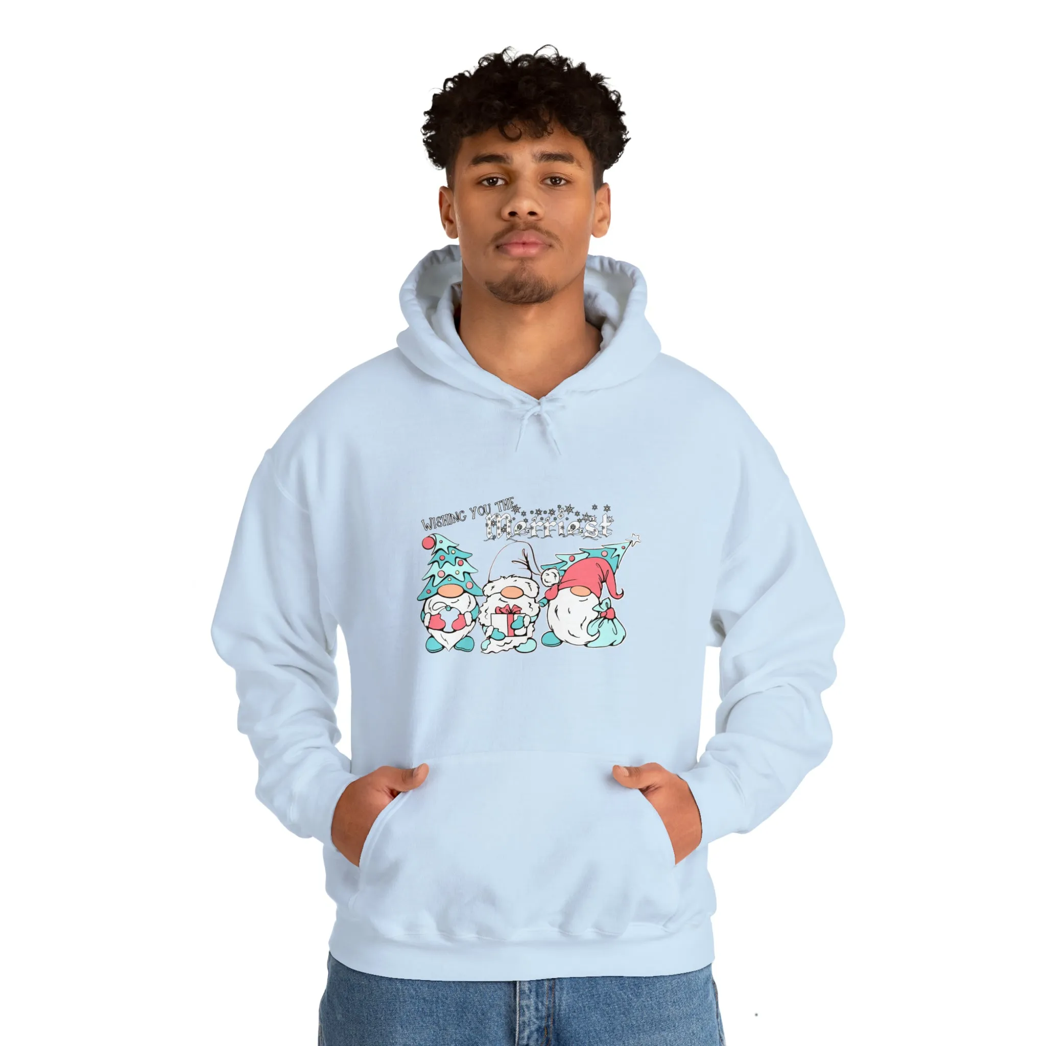 Gnome Christmas Unisex Heavy Blend™ Hooded Sweatshirt