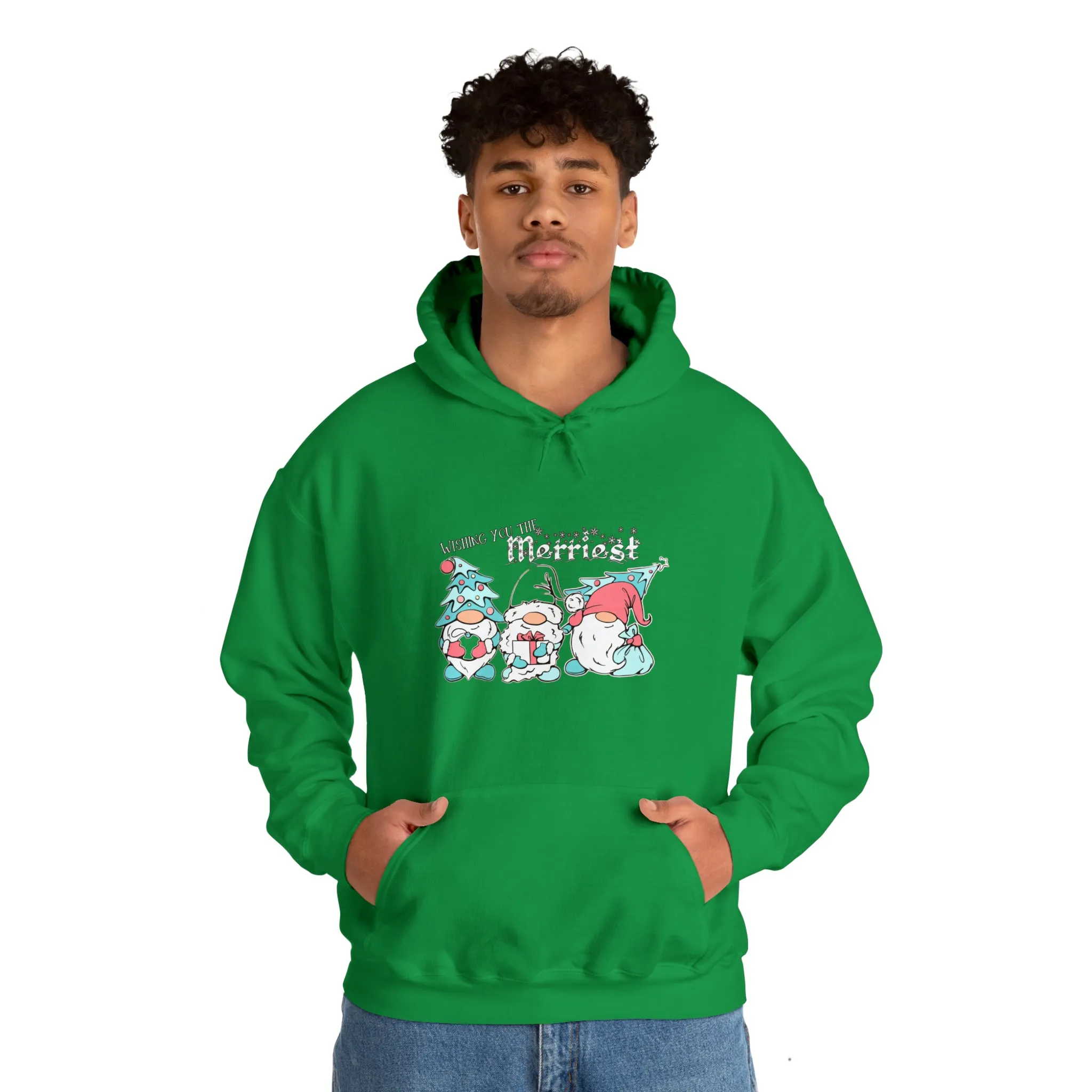 Gnome Christmas Unisex Heavy Blend™ Hooded Sweatshirt