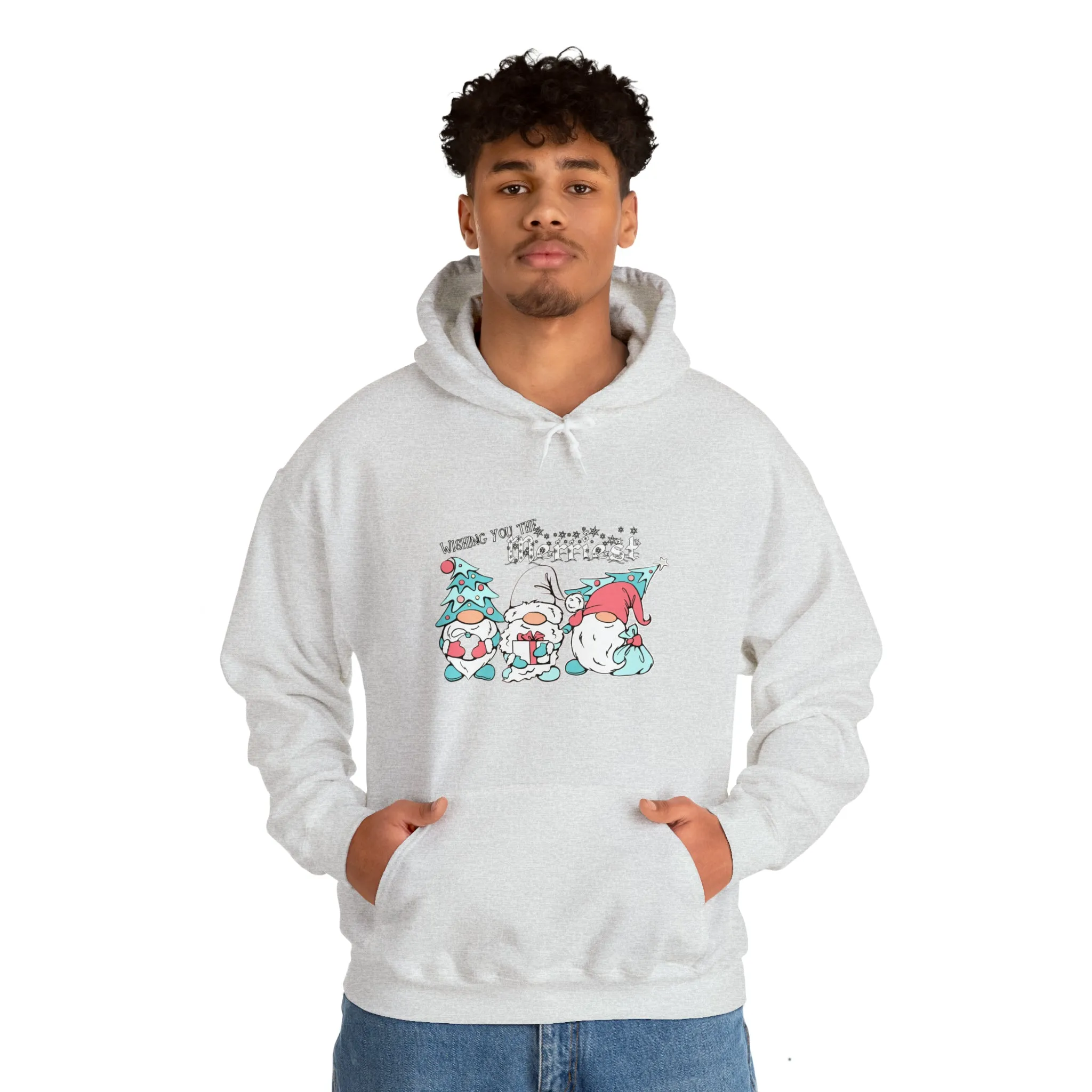 Gnome Christmas Unisex Heavy Blend™ Hooded Sweatshirt