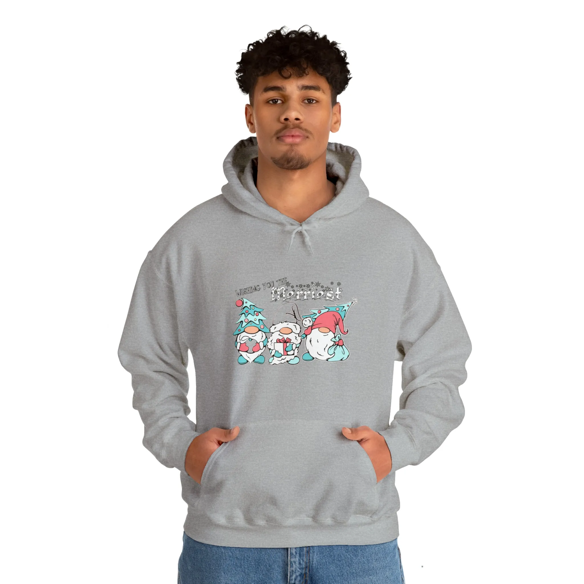 Gnome Christmas Unisex Heavy Blend™ Hooded Sweatshirt