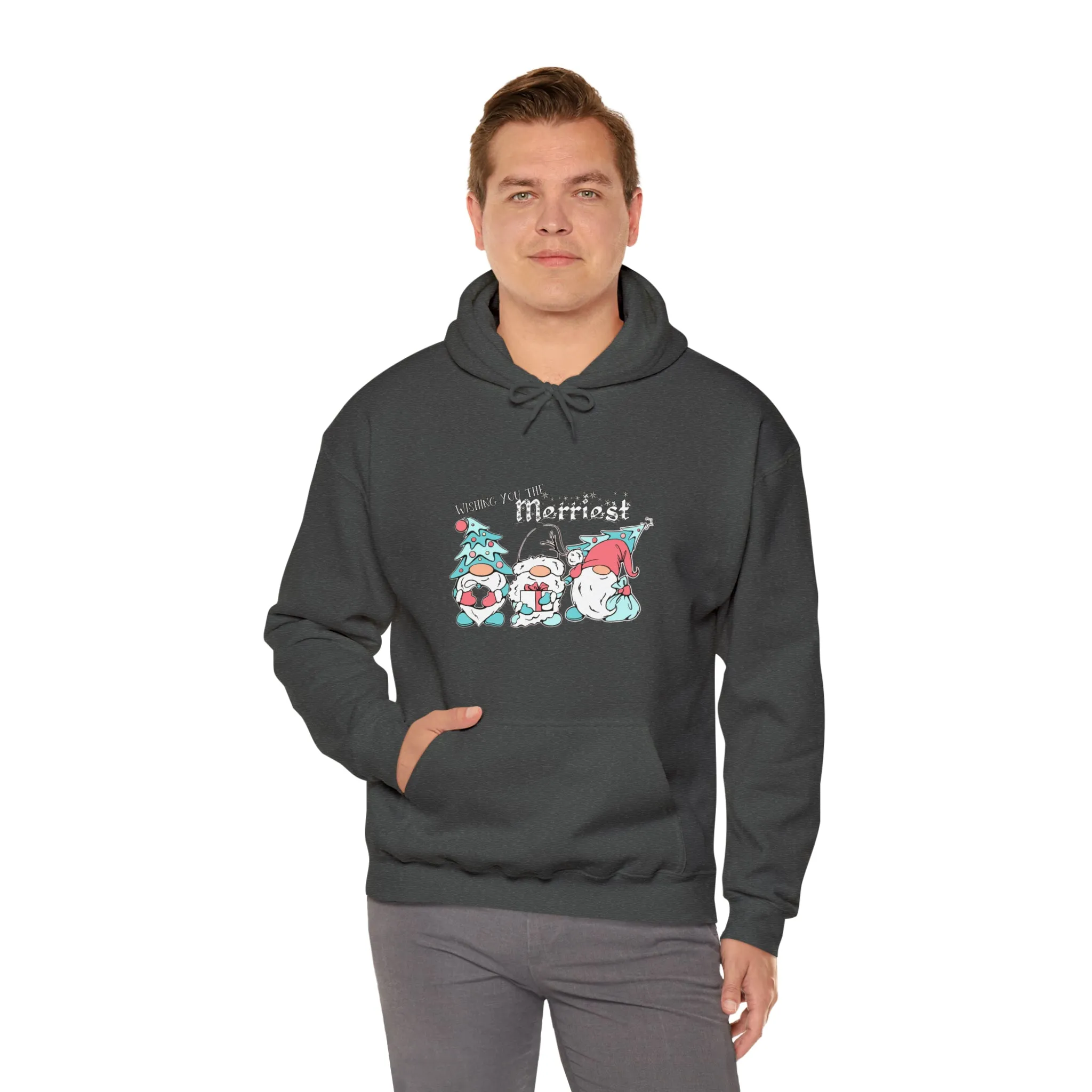Gnome Christmas Unisex Heavy Blend™ Hooded Sweatshirt