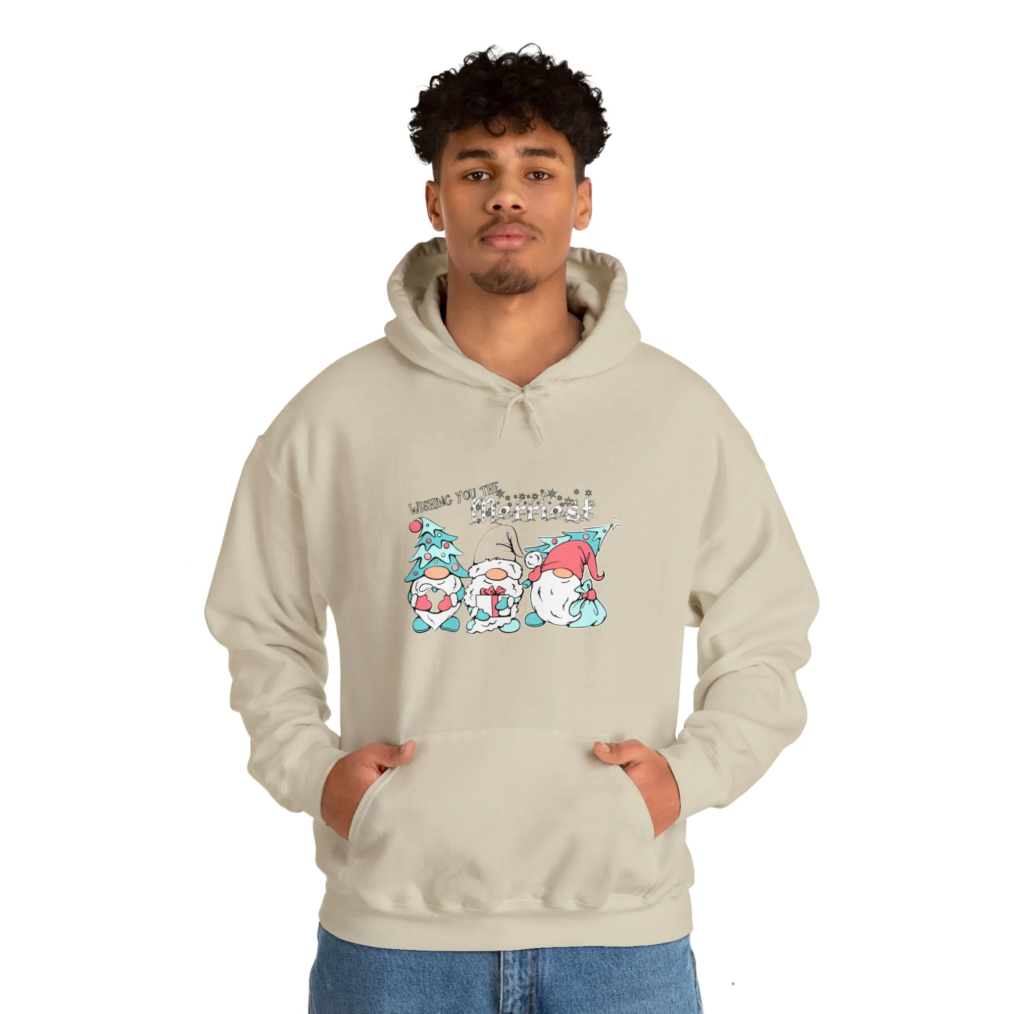 Gnome Christmas Unisex Heavy Blend™ Hooded Sweatshirt