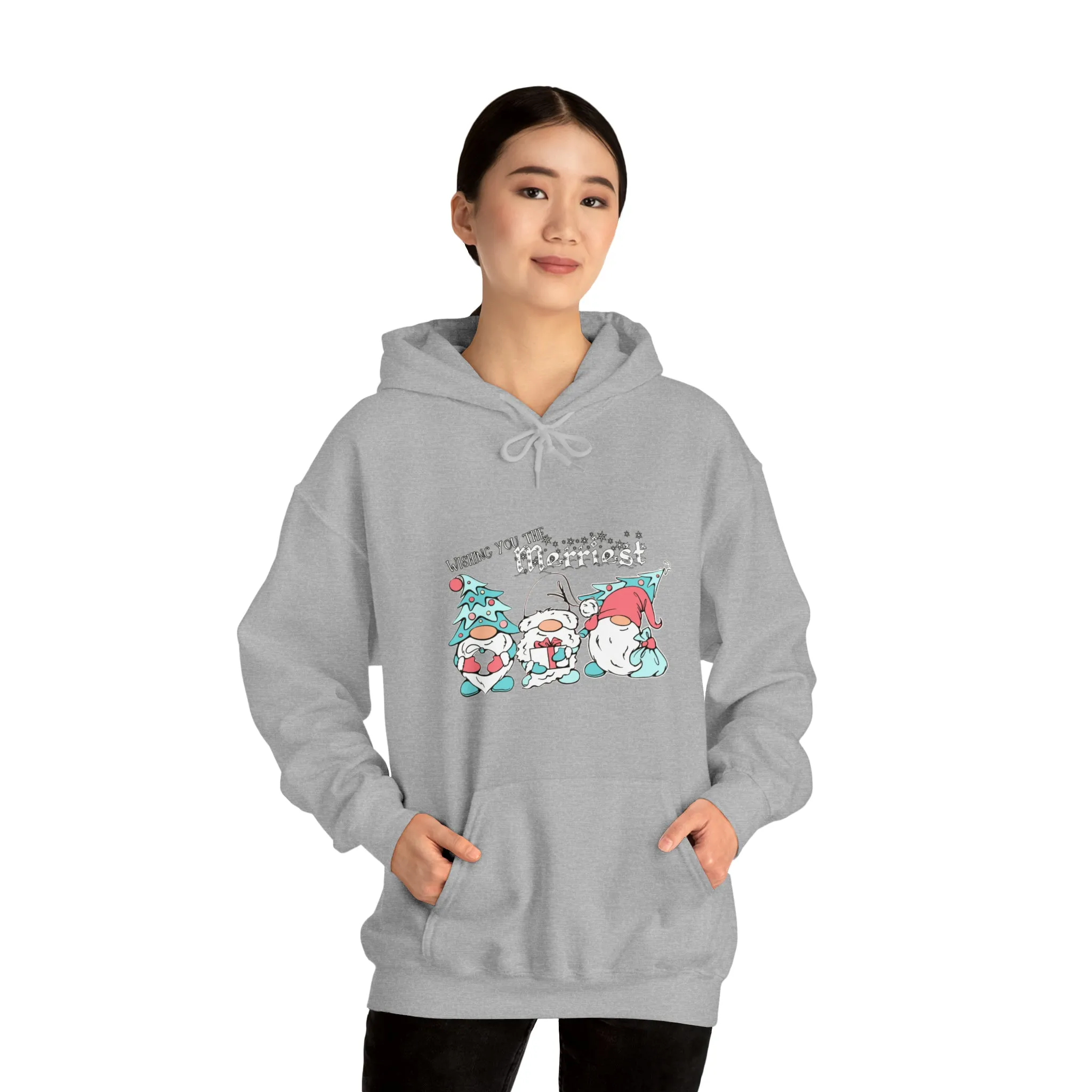Gnome Christmas Unisex Heavy Blend™ Hooded Sweatshirt