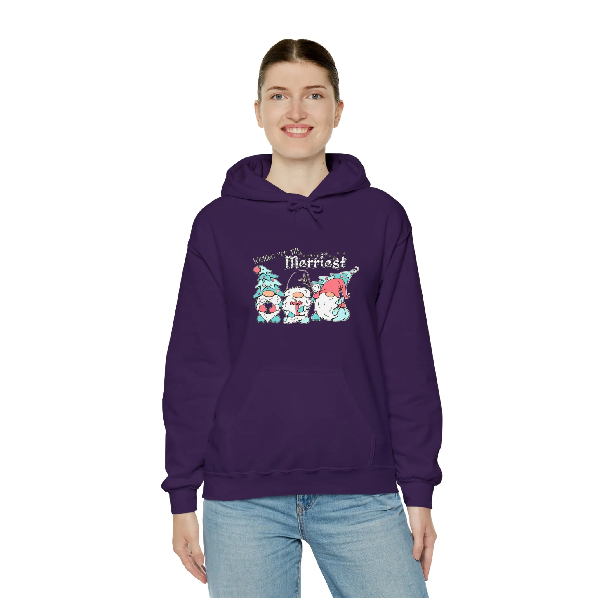 Gnome Christmas Unisex Heavy Blend™ Hooded Sweatshirt