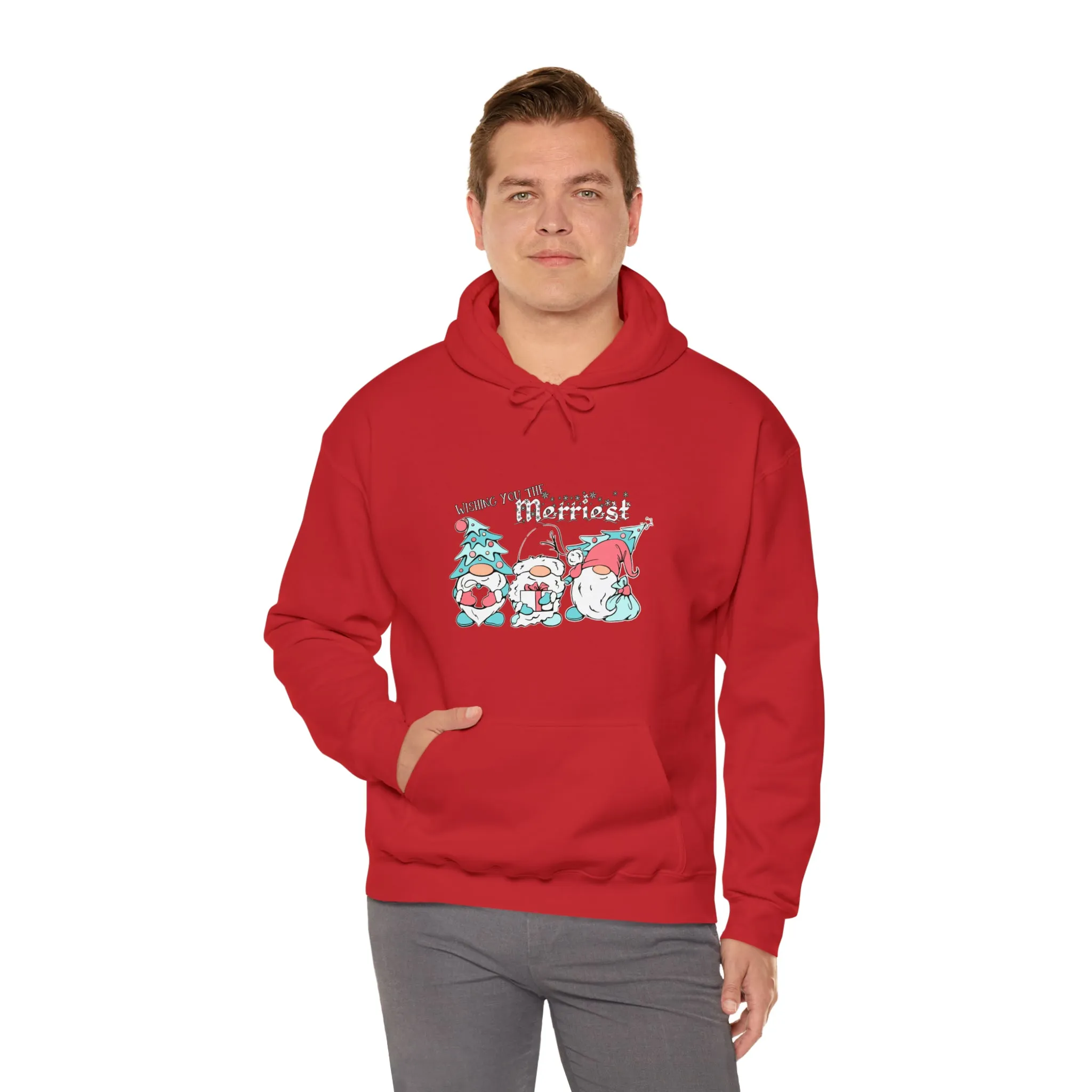 Gnome Christmas Unisex Heavy Blend™ Hooded Sweatshirt