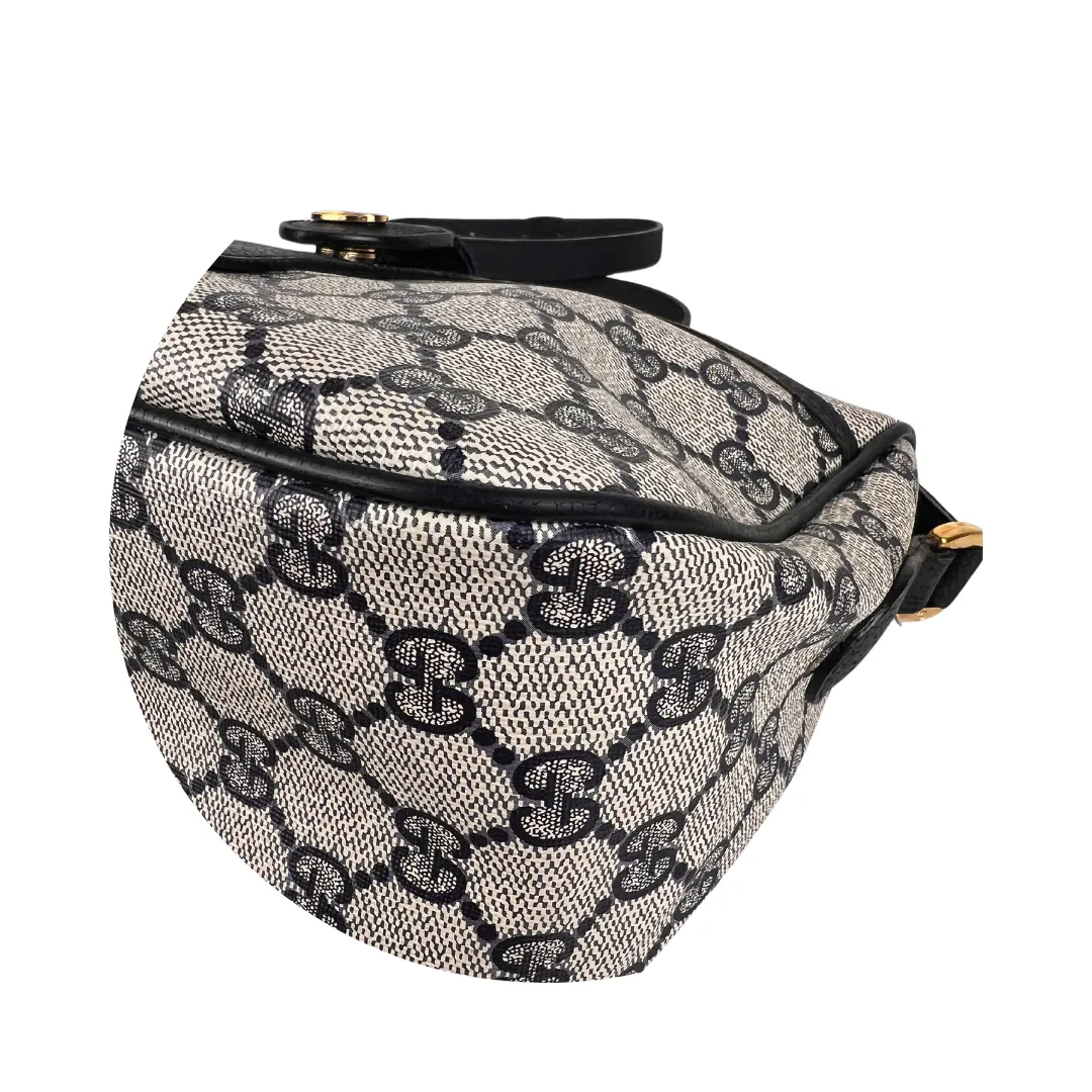 Gucci Navy GG Supreme Crossbody