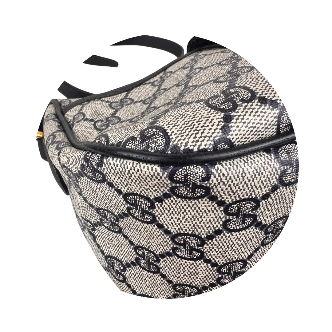 Gucci Navy GG Supreme Crossbody
