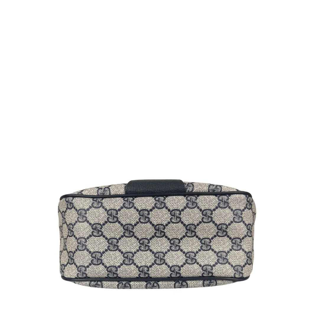 Gucci Navy GG Supreme Crossbody