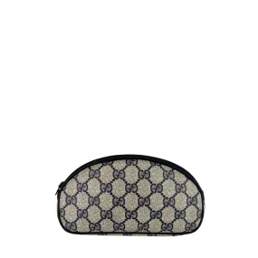 Gucci Navy Zipper Pouch
