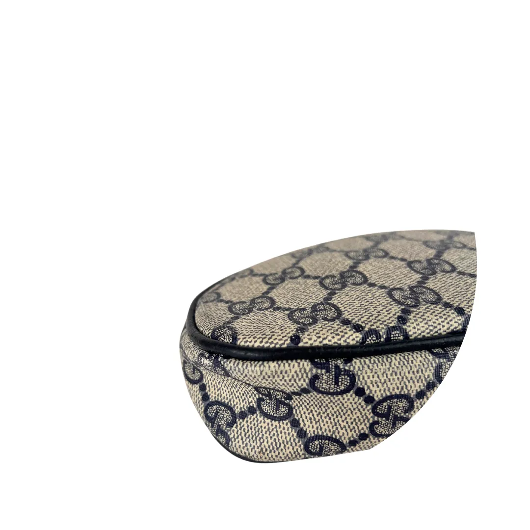 Gucci Navy Zipper Pouch