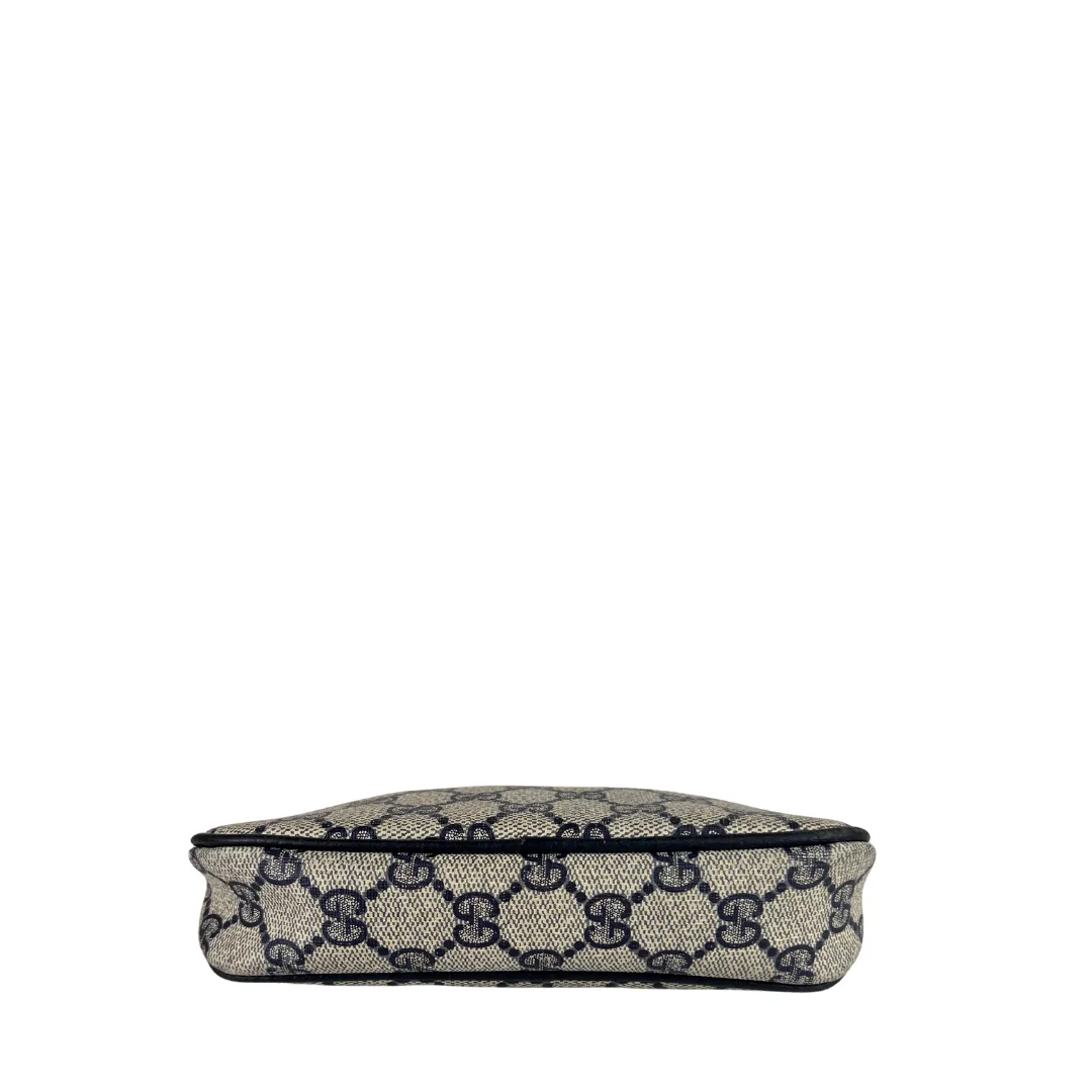 Gucci Navy Zipper Pouch