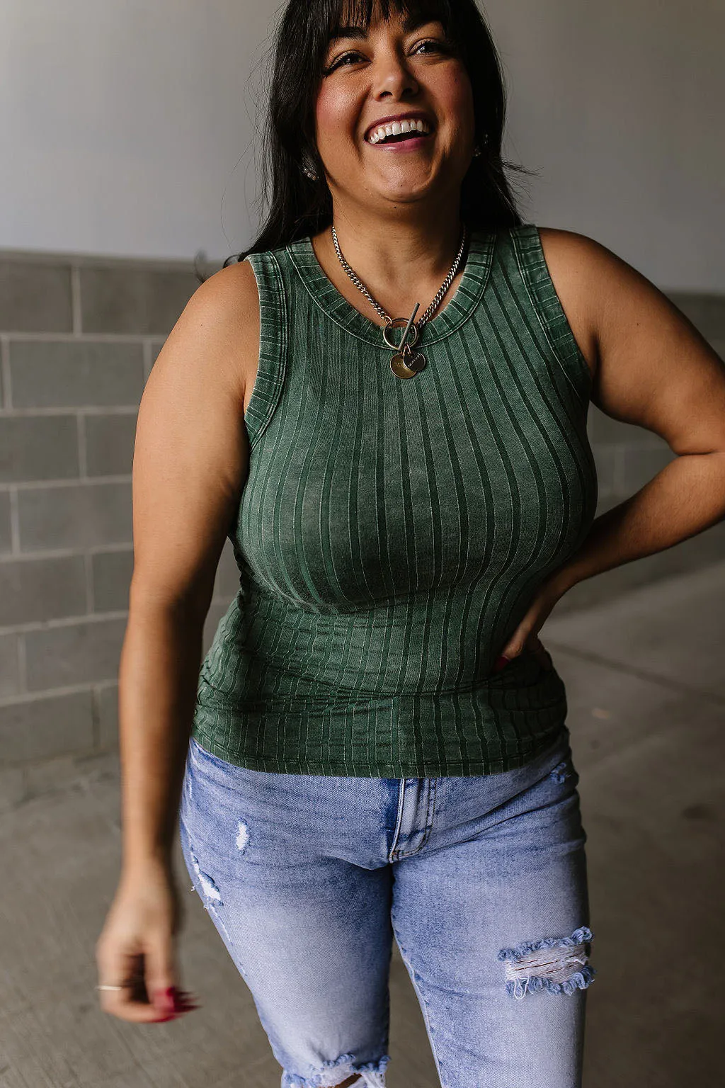 Josie Tank - Green