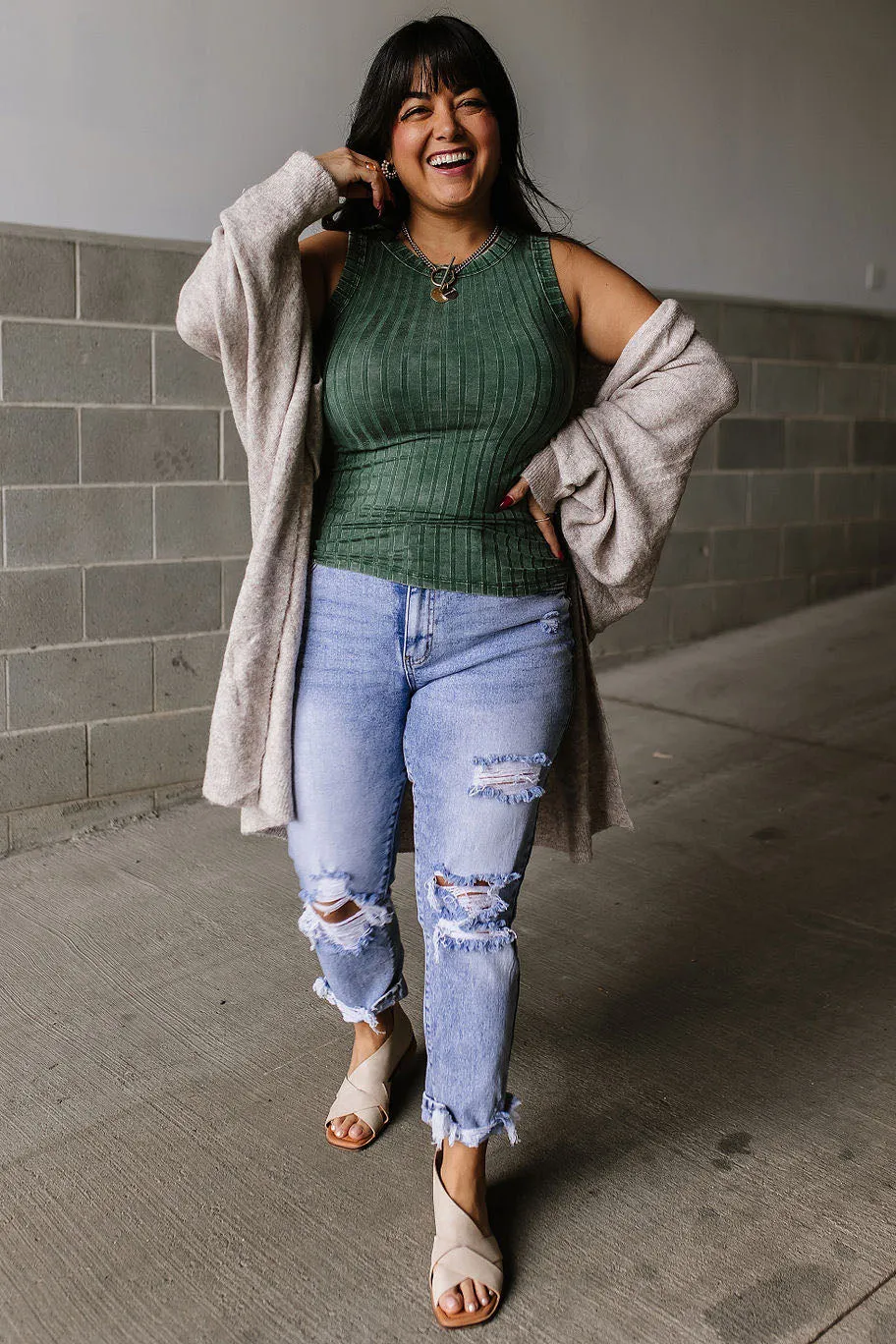 Josie Tank - Green