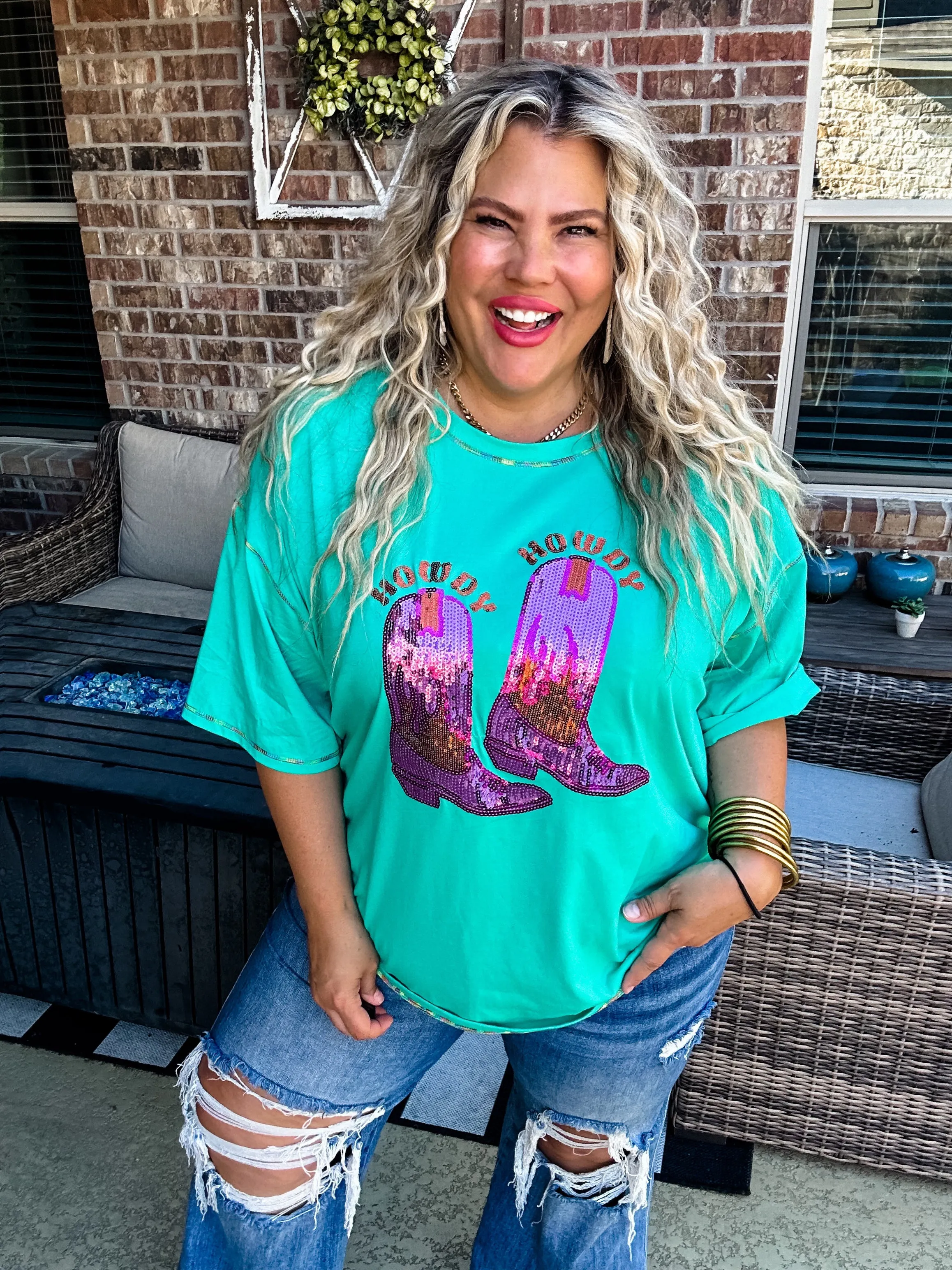 NASHVILLE SEQUIN TOP