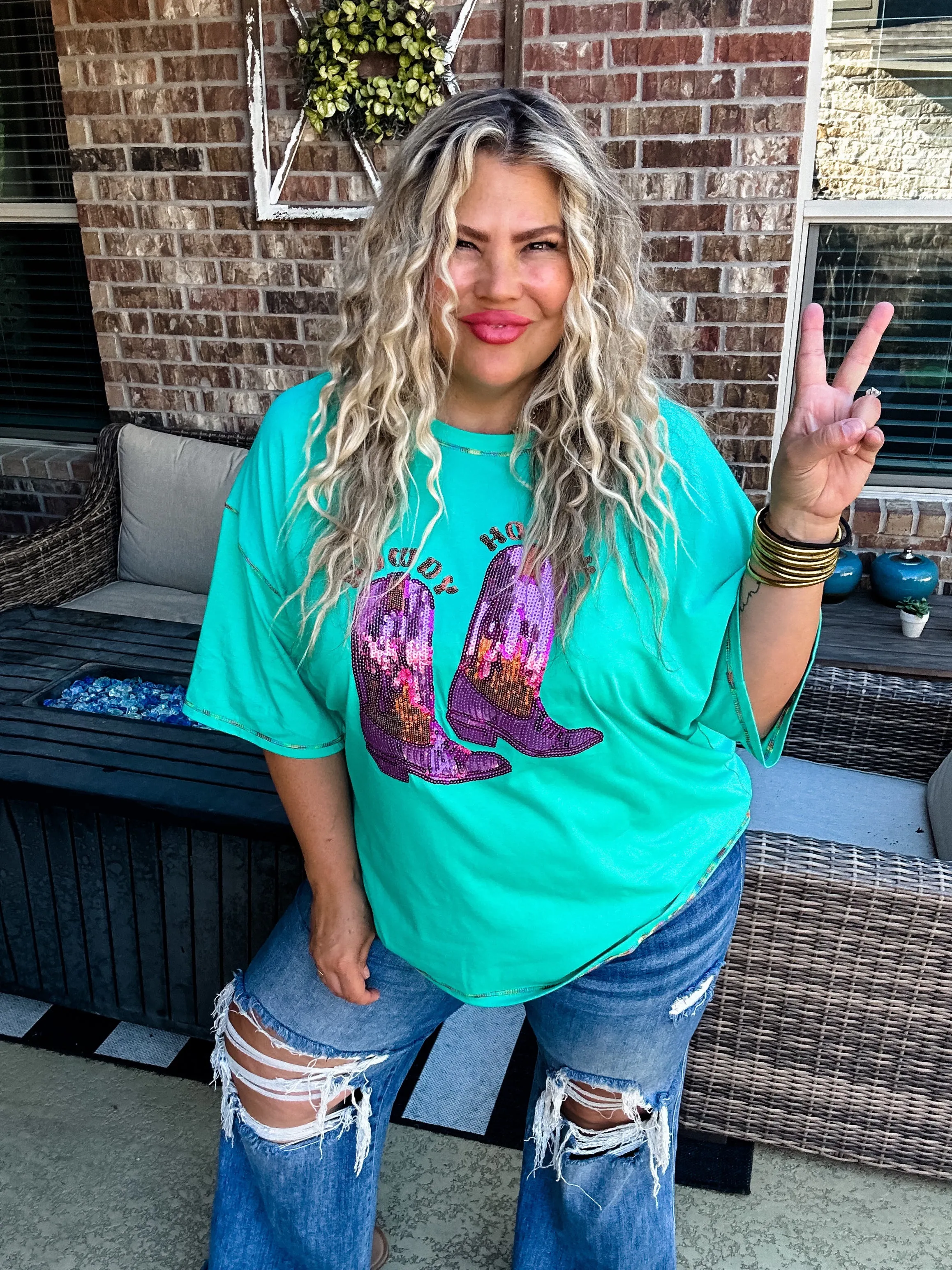 NASHVILLE SEQUIN TOP