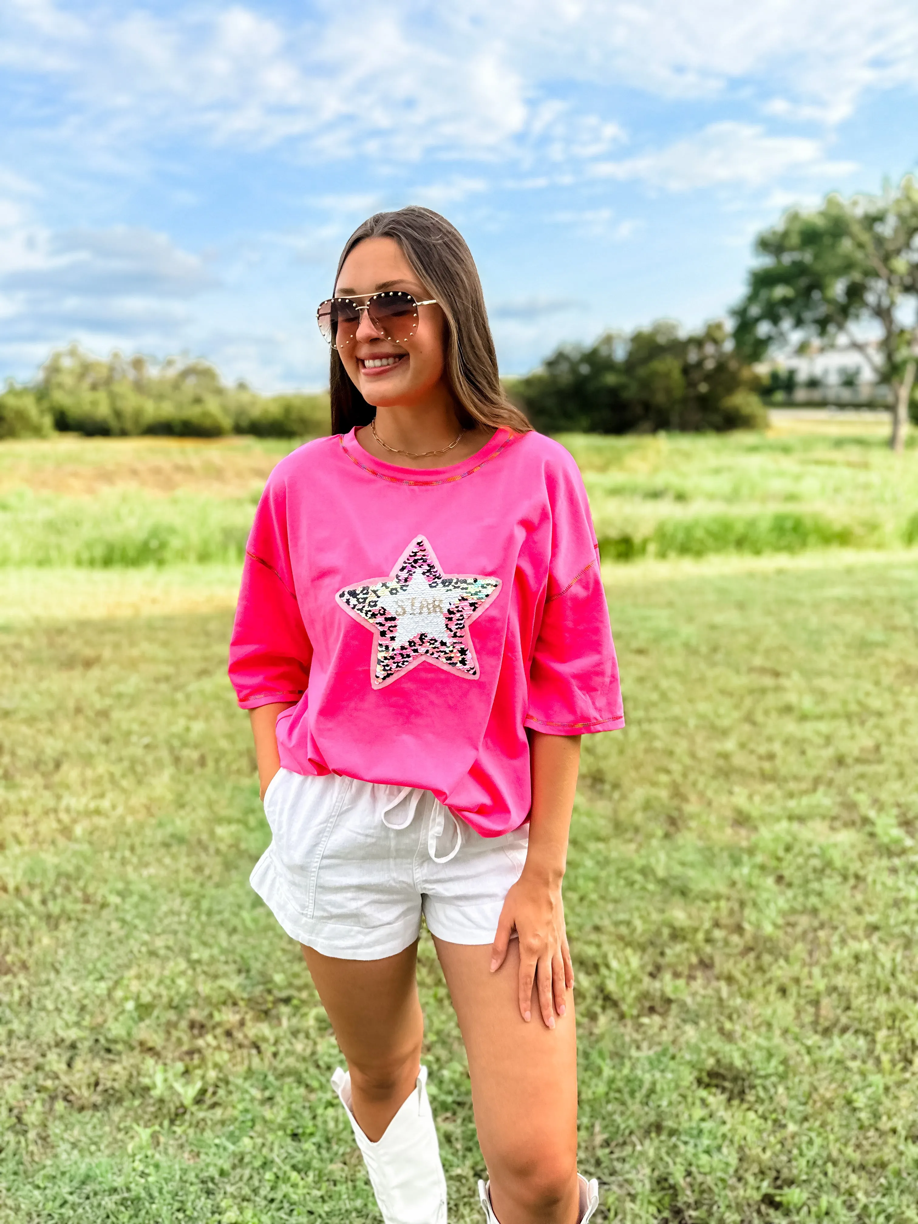 NASHVILLE SEQUIN TOP