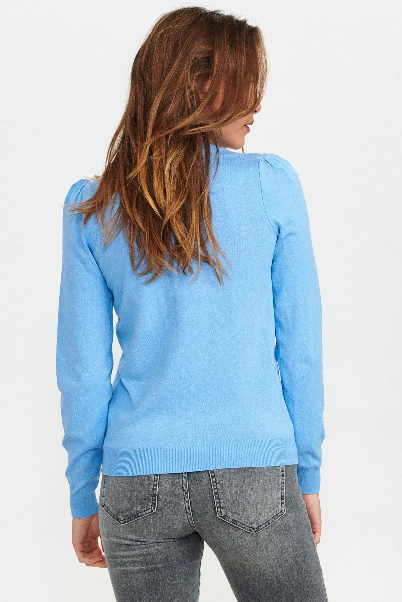 NUBAOJIN PULLOVER - NOOS - Della Robbia Blue