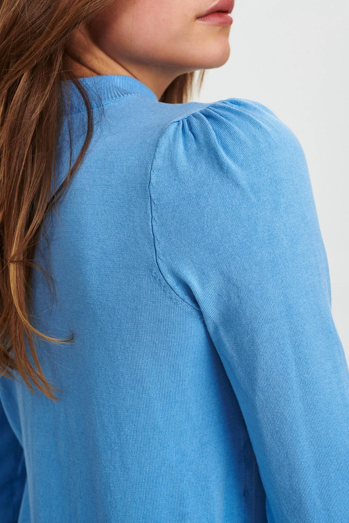 NUBAOJIN PULLOVER - NOOS - Della Robbia Blue