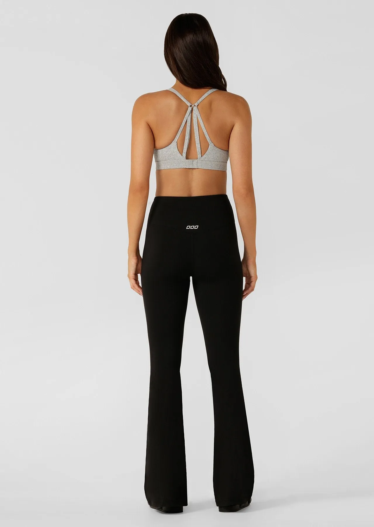Off Duty Sports Bra | Grey Marle